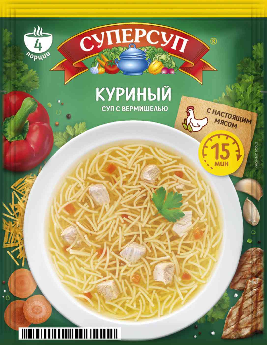 

Суп куриный Суперсуп