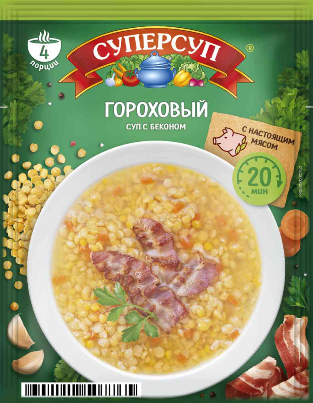 

Суп гороховый Суперсуп
