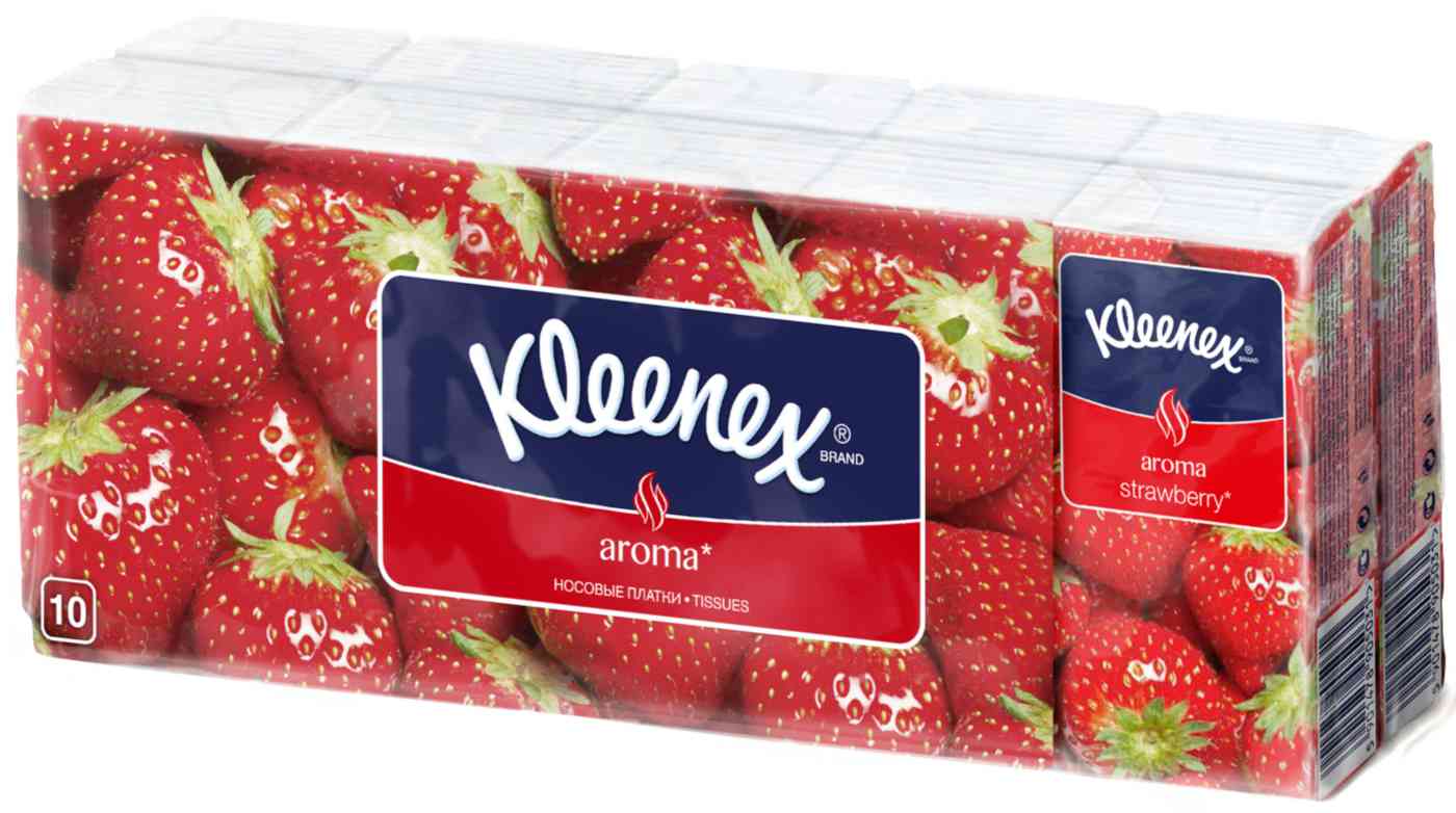 Платочки носовые  Kleenex