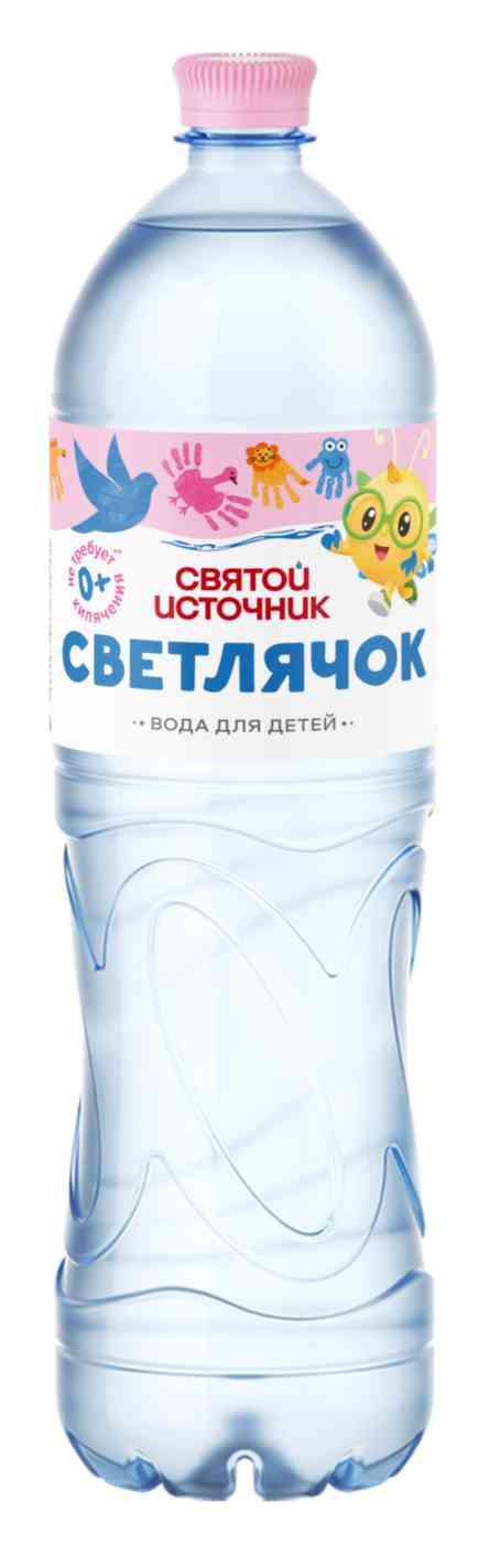 

Вода детская питьевая Святой Источник Светлячок негазированная 0+