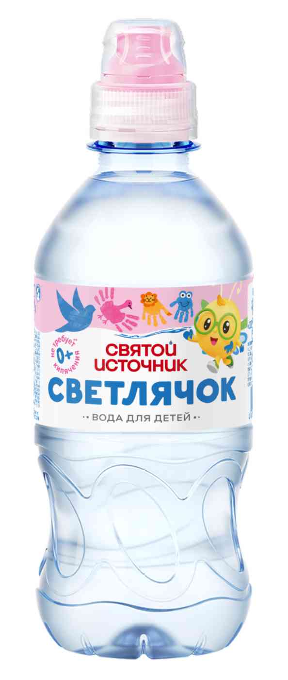 

Вода питьевая детская Святой Источник Светлячок с рождения