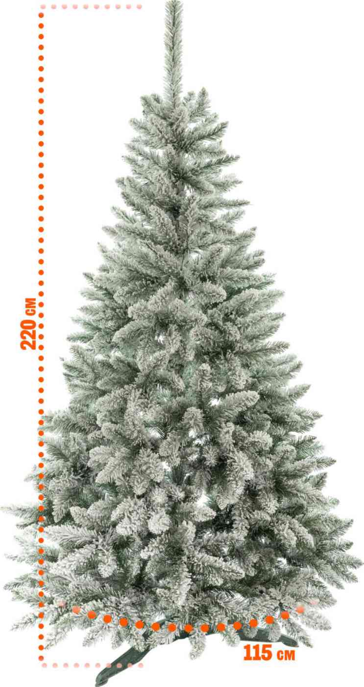 

Ель искусственная Заснеженная разборная