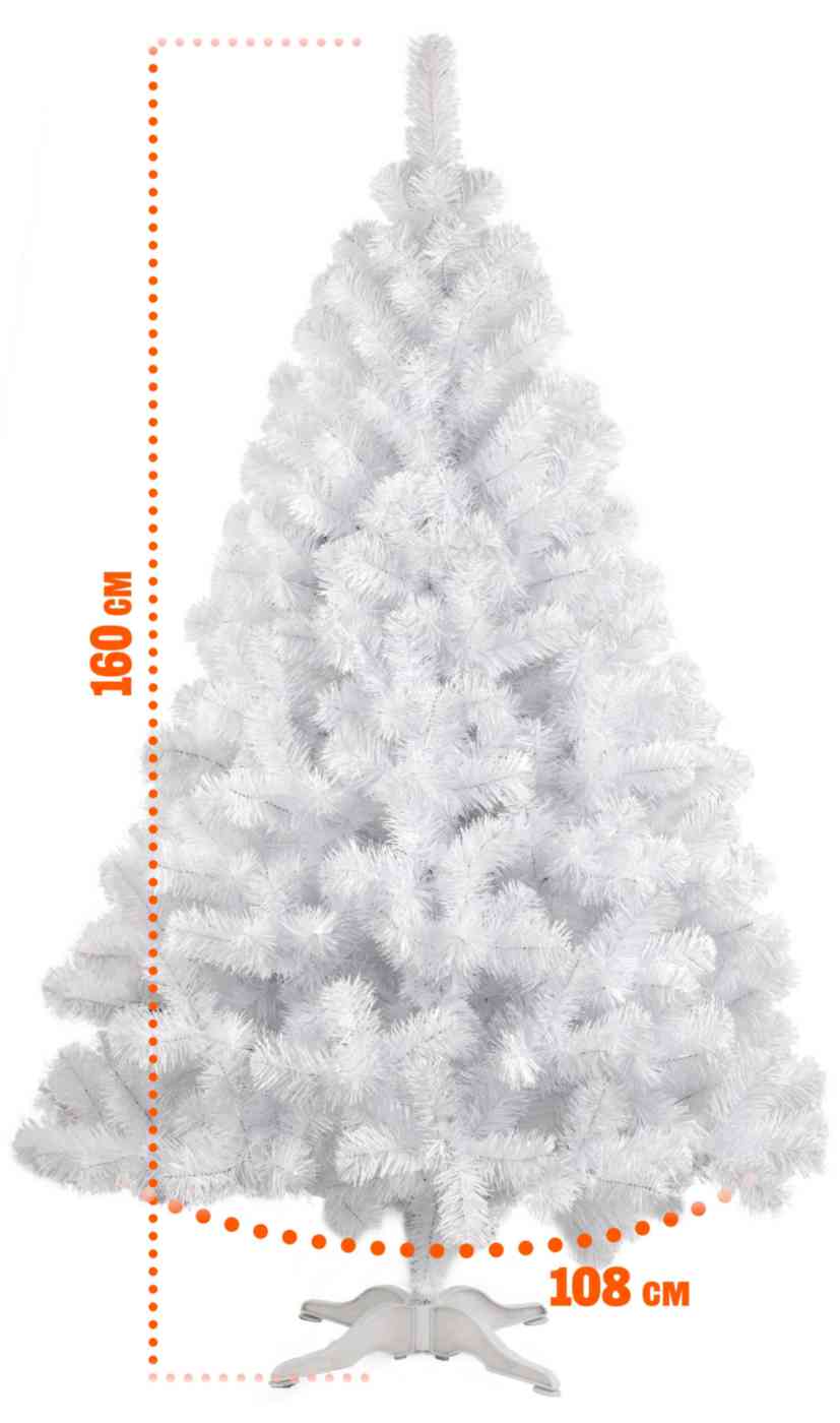 

Ель искусственная Бифорес Метель белая