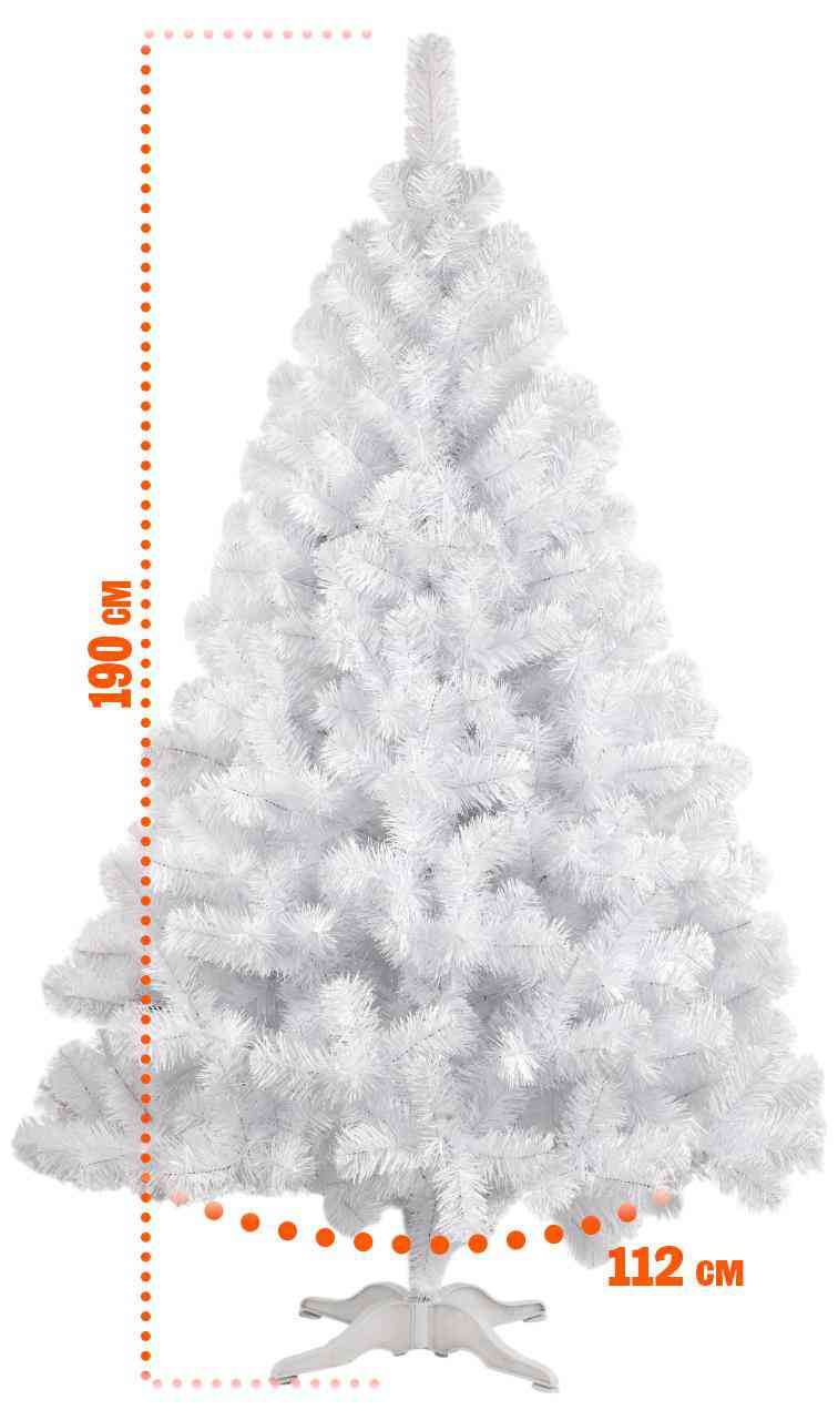 

Ель искусственная Бифорес Метель белая