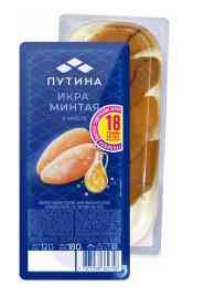 

Икра минтая в масле