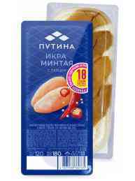 Икра минтая с перцем