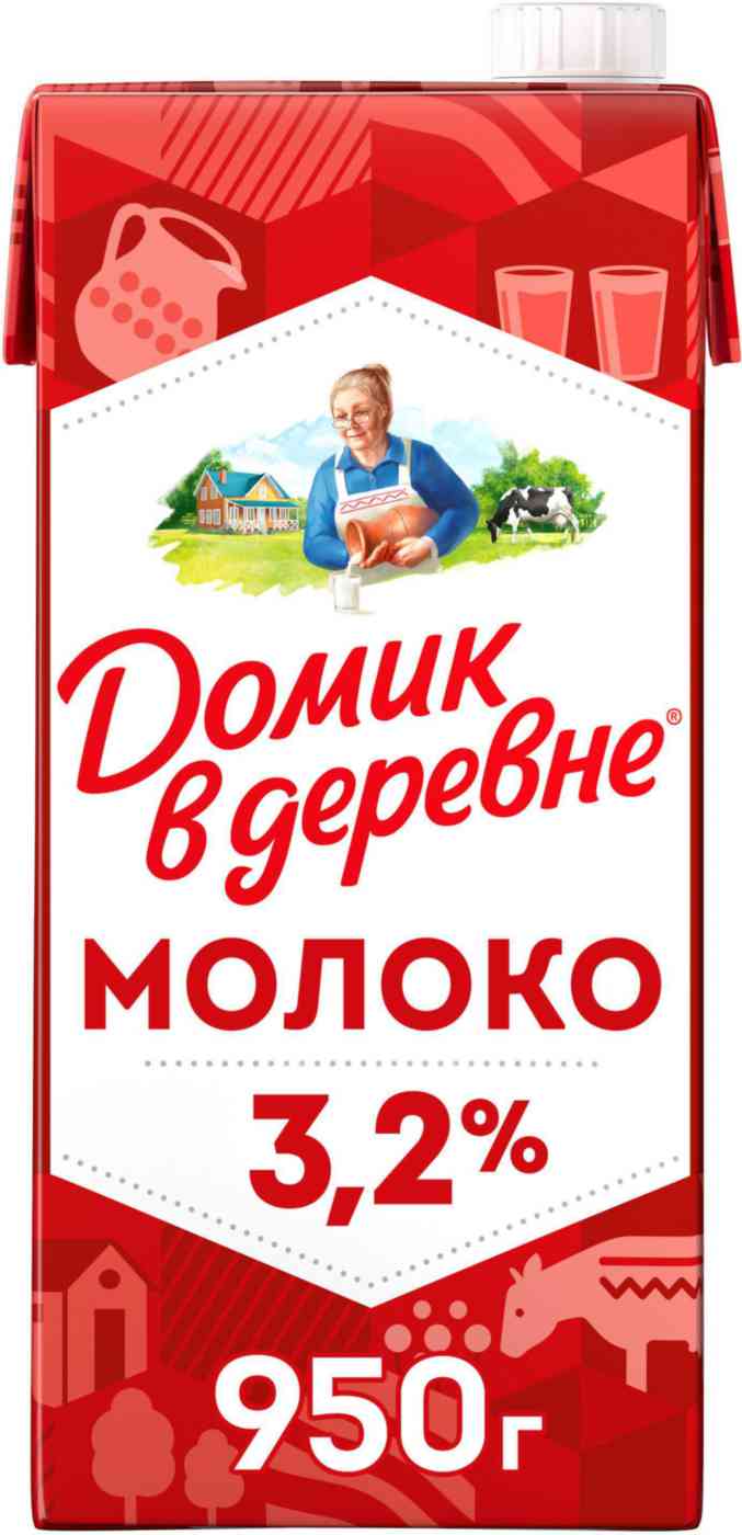 

Молоко Домик в деревне