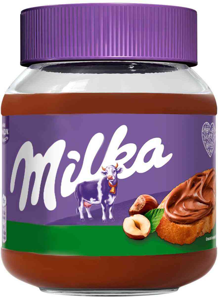 

Паста шоколадная Milka c лесным орехом