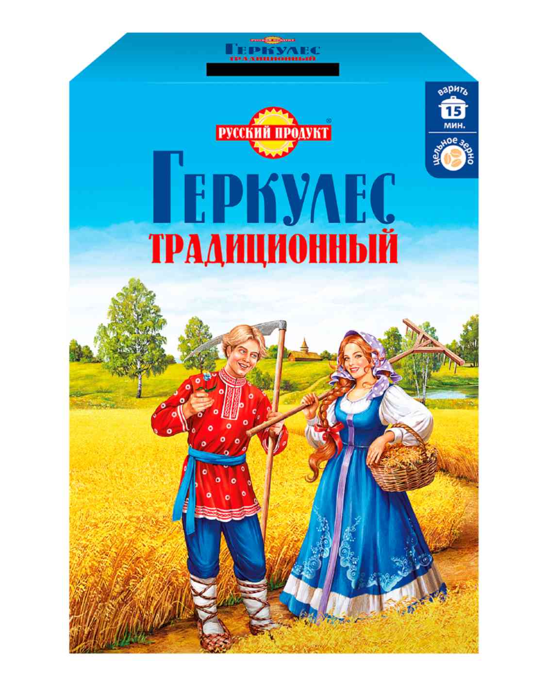 Хлопья овсяные Русский продукт Геркулес Традиционный