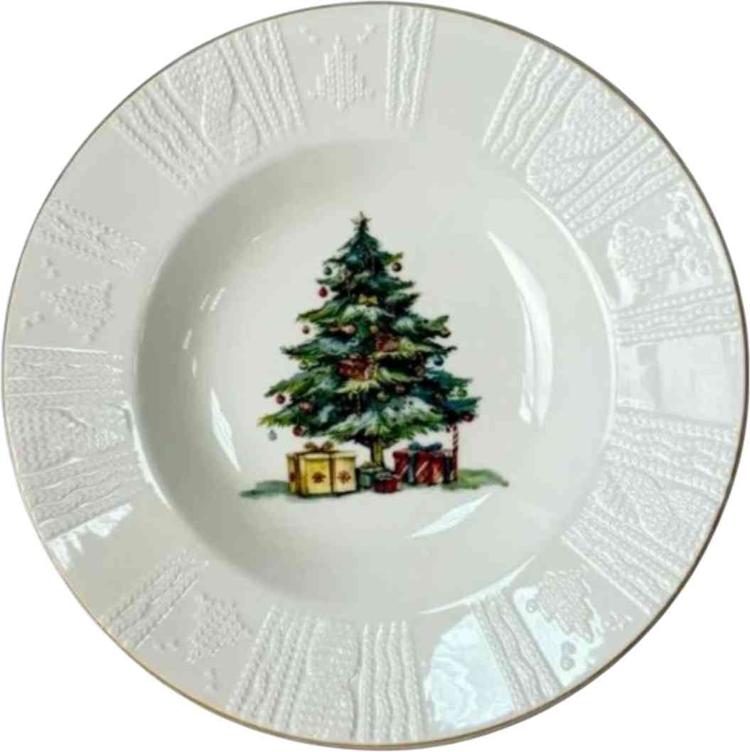 

Тарелка глубокая фарфоровая Бьянка, цвет белый