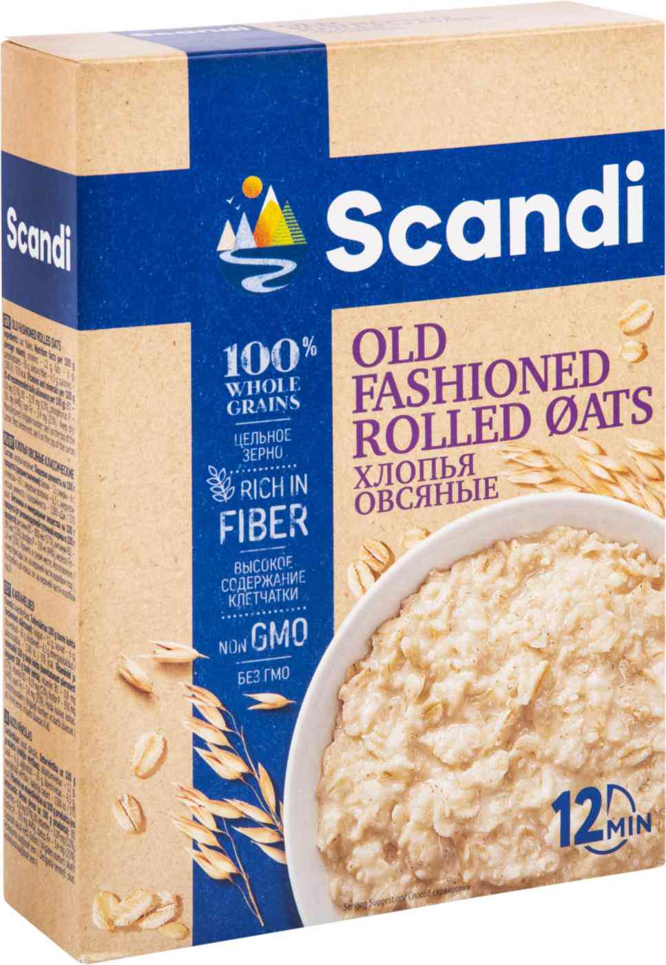 

Хлопья овсяные Scandi