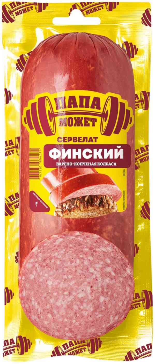 Сервелат варёно-копчёный Финский Папа может!
