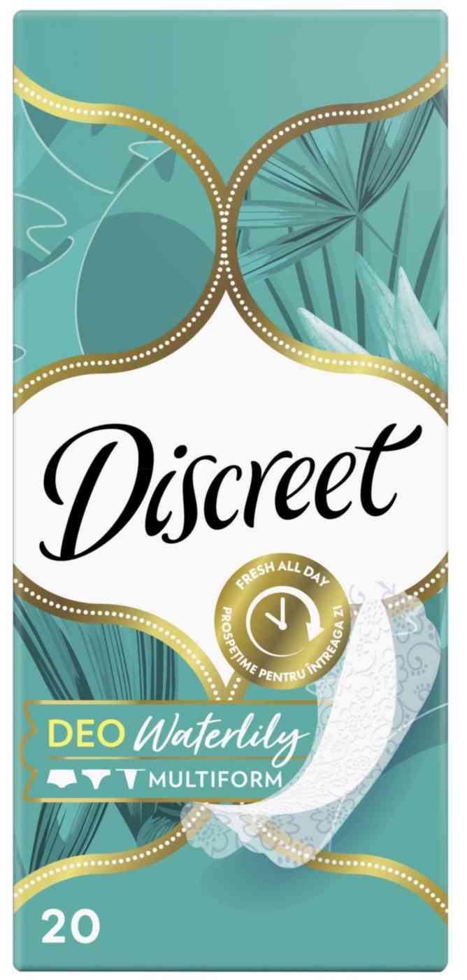 

Прокладки ежедневные Discreet Deo Water Lily multiform