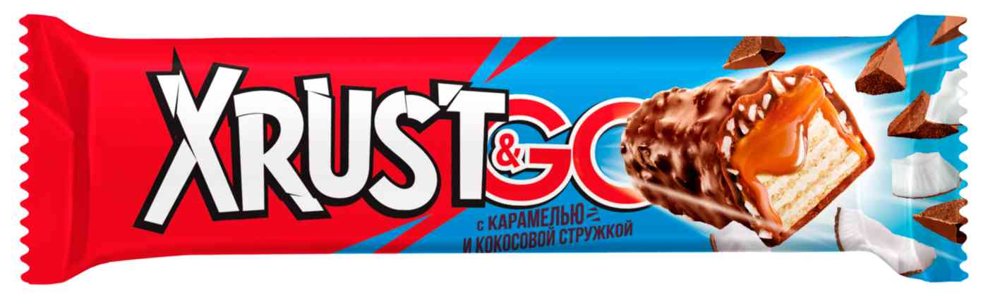 

Батончик вафельный Xrust&Go