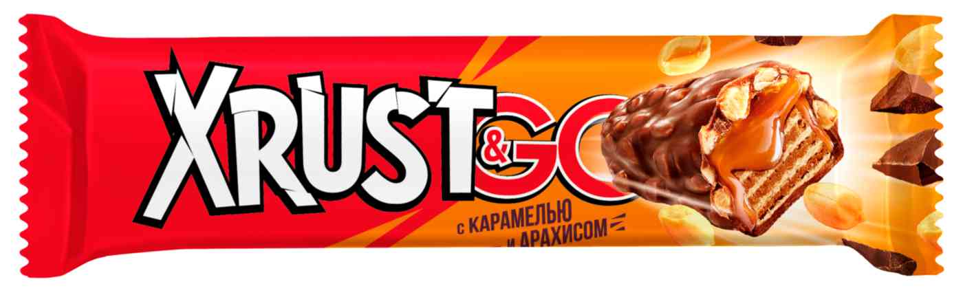 

Батончик вафельный Xrust&Go