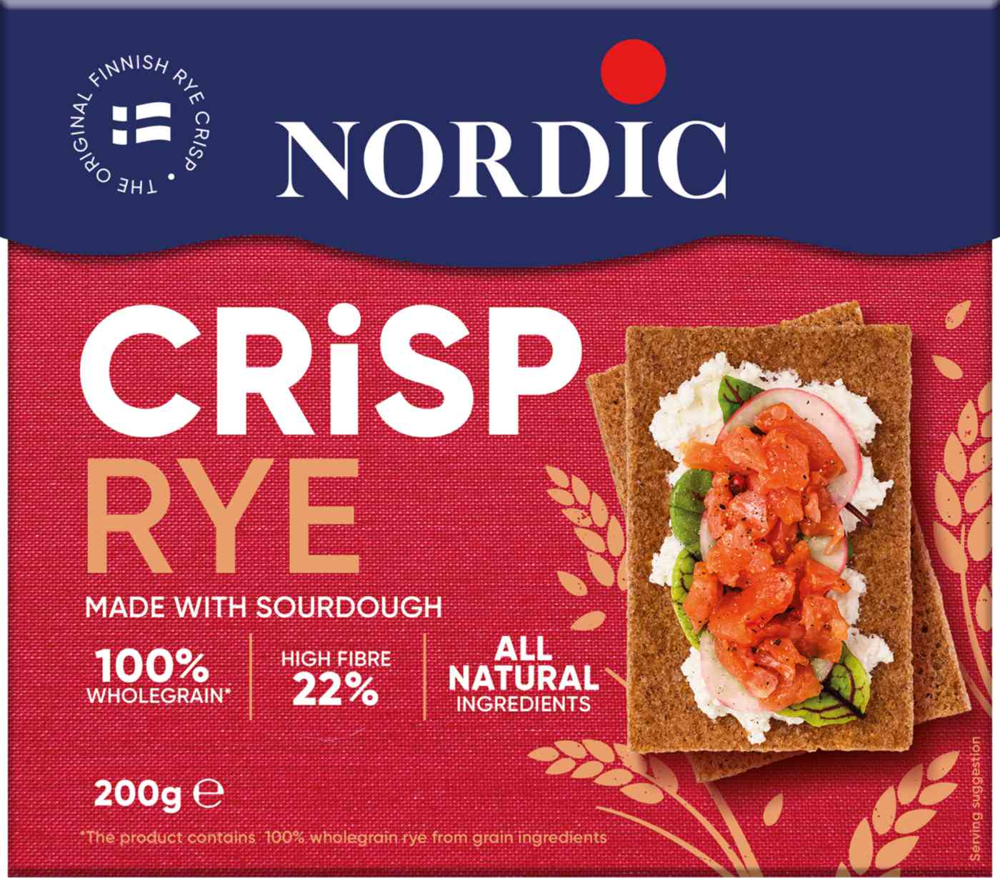 Хлебцы ржаные Nordic Rye
