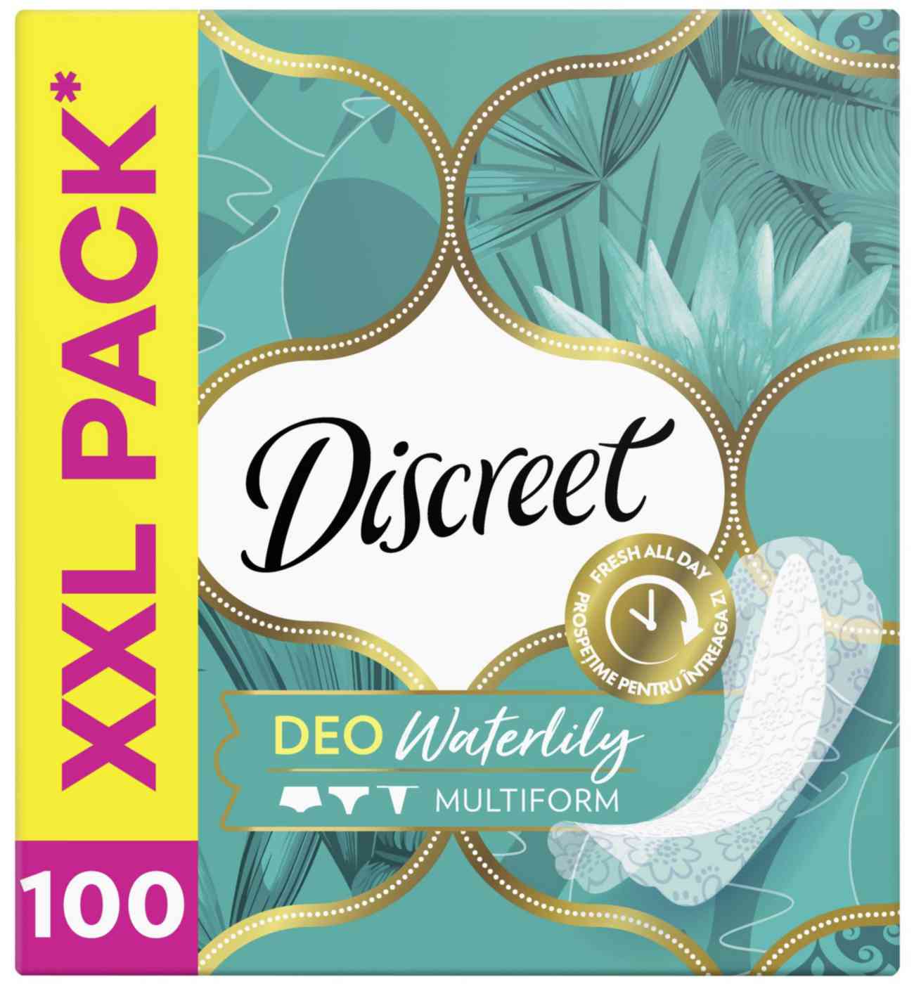 

Прокладки ежедневные Discreet Deo Water Lily multiform