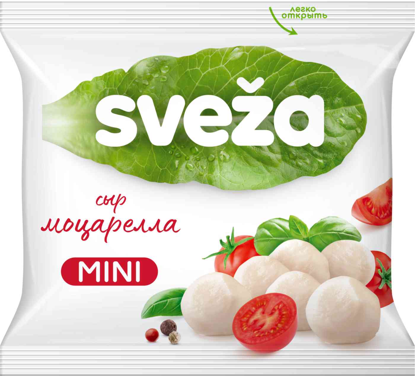 Сыр мягкий Моцарелла Sveza мини 116₽