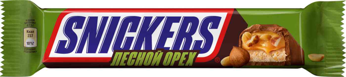 Батончик шоколадный Snickers