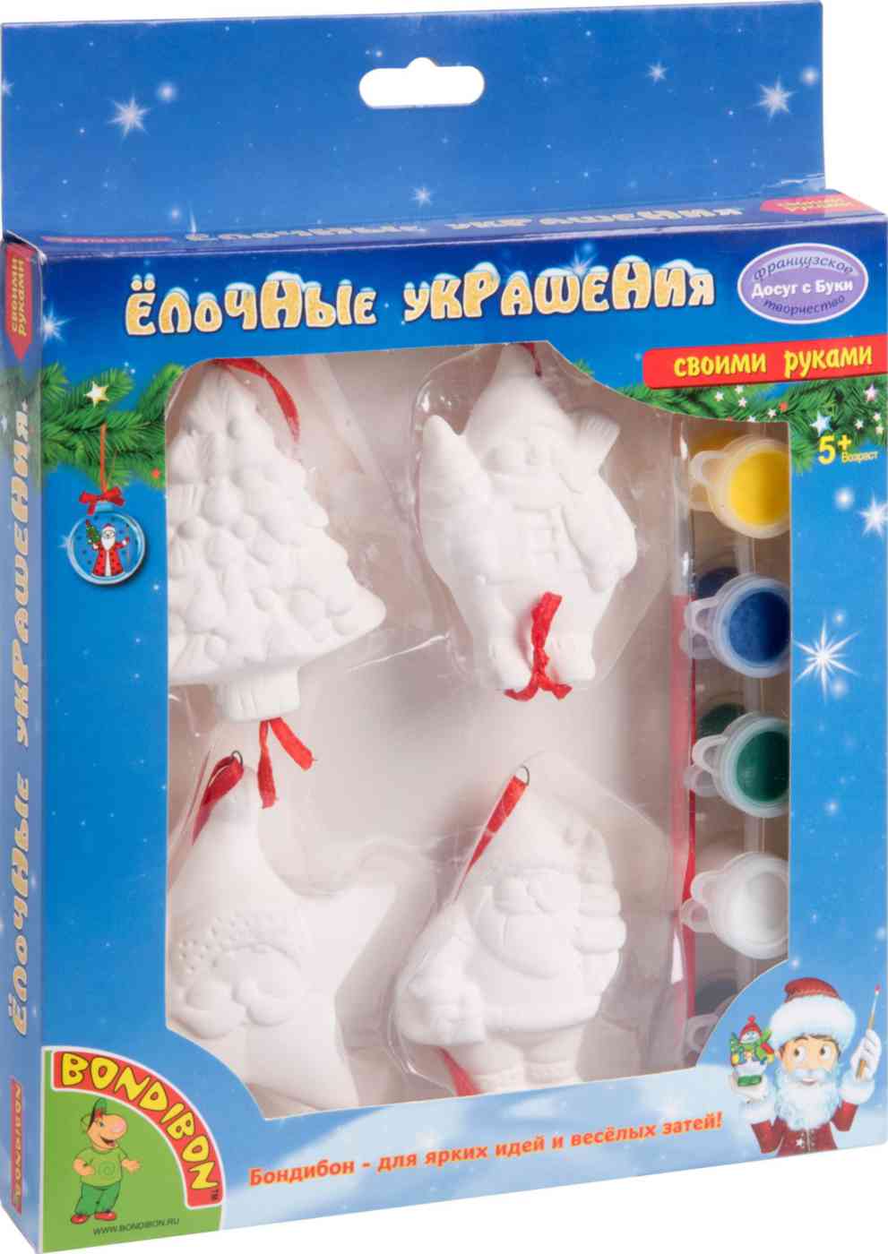Набор для творчества Bondibon Ёлочные украшения 416₽