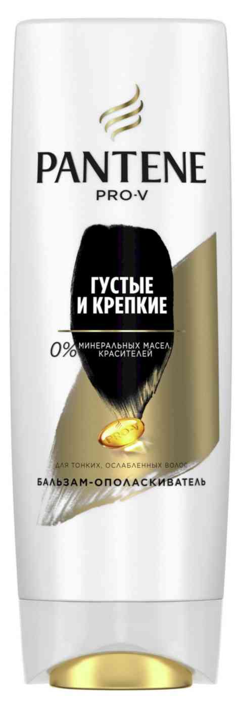 

Бальзам-ополаскиватель для тонких, ослабленных волос Pantene Pro-V Густые и крепкие