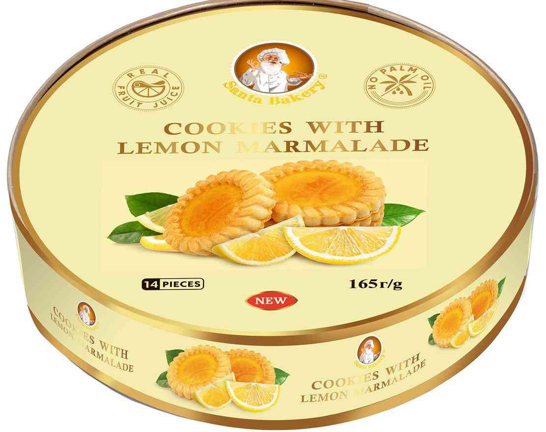 Печенье Santa Bakery лимон
