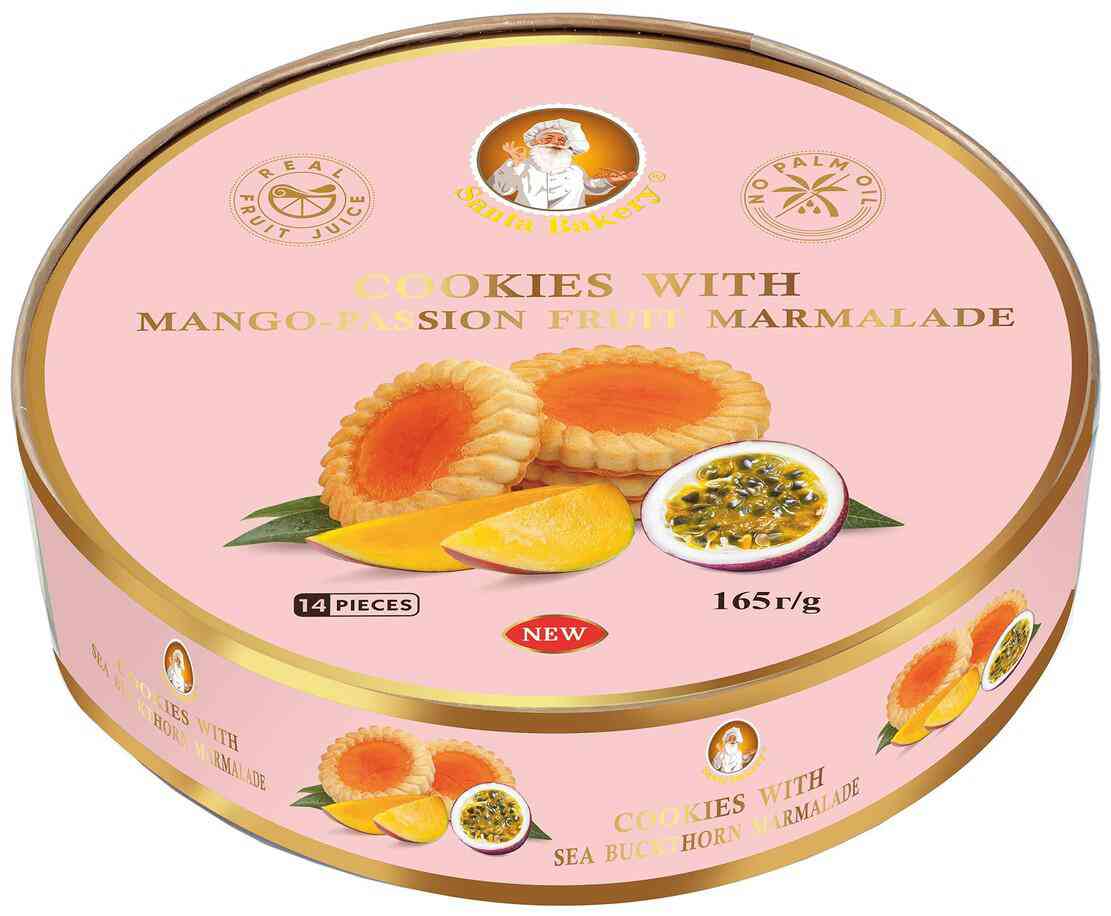 Печенье Santa Bakery манго-маракуйя