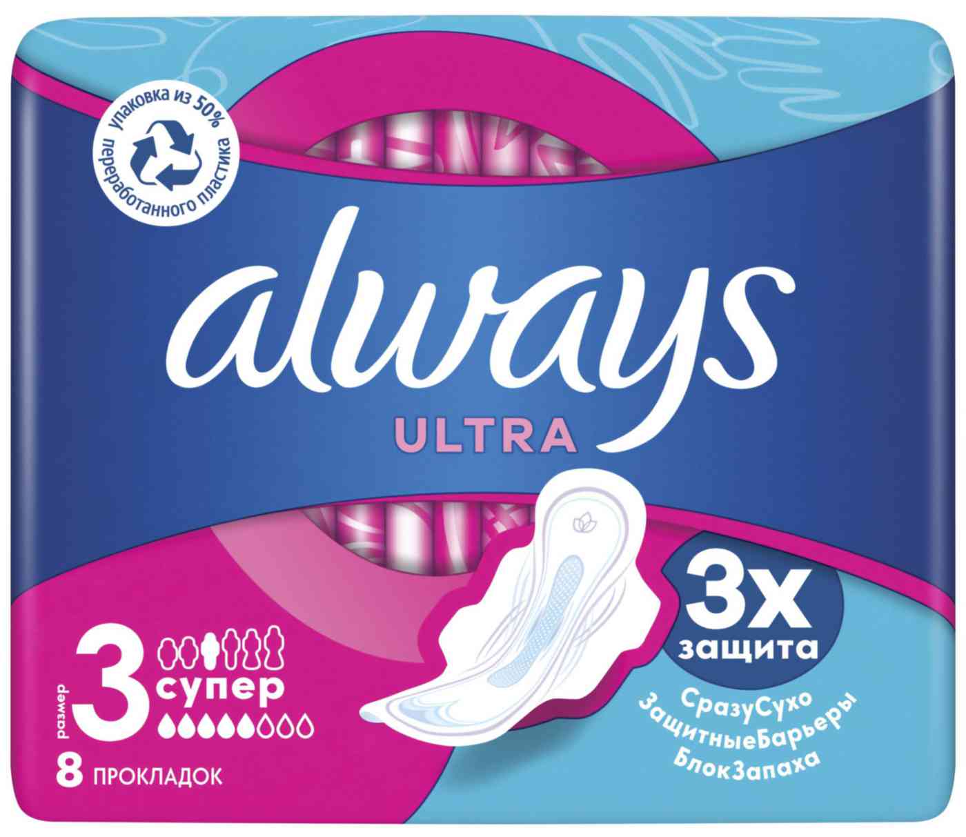 

Прокладки Always ultra Супер