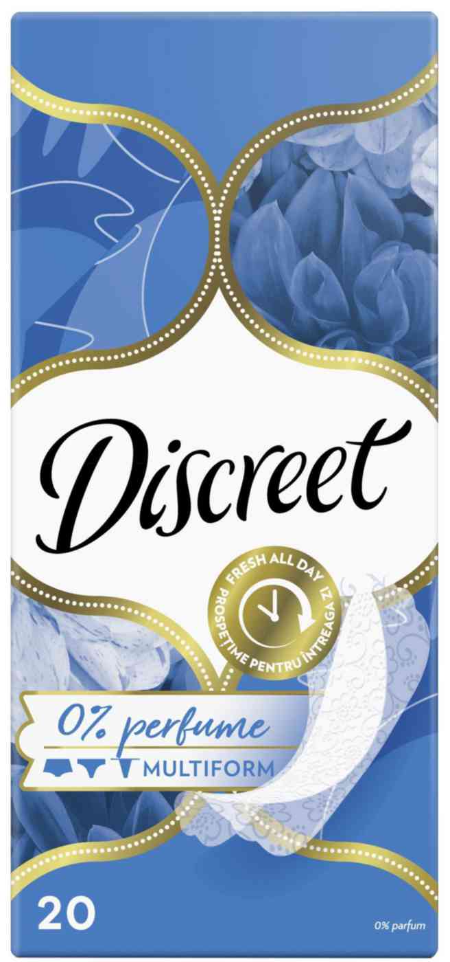 

Прокладки ежедневные Discreet No perfume Air multiform