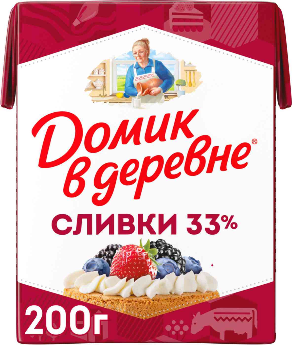 

Сливки стерилизованные Домик в деревне
