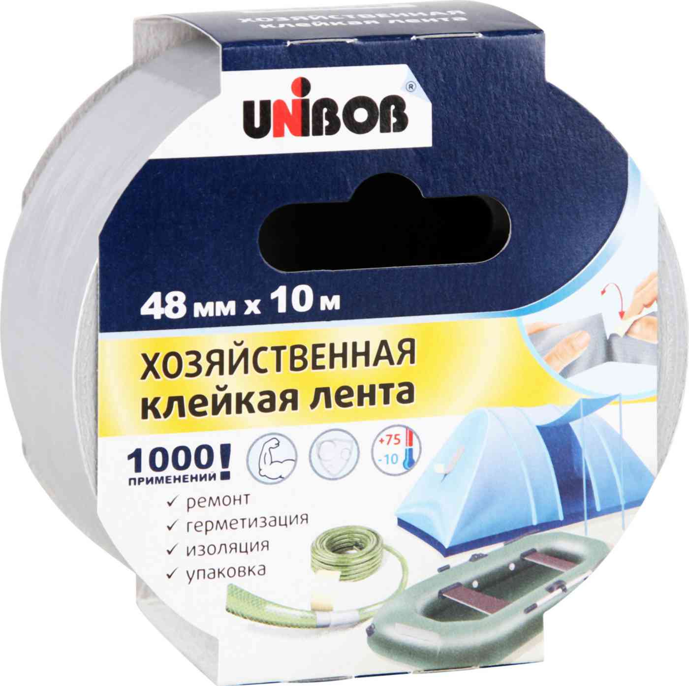 Клейкая лента хозяйственная Unibob