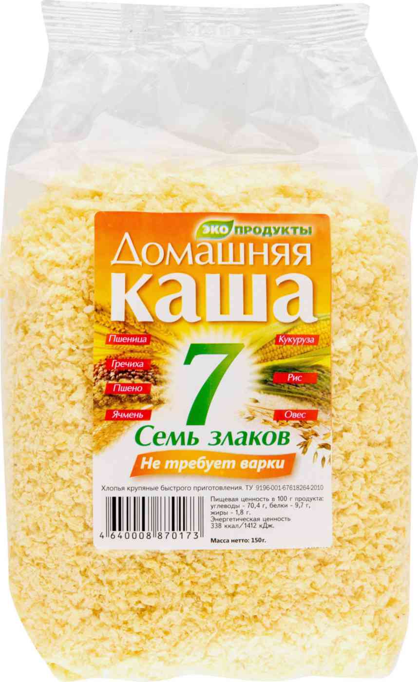 

Каша 7 злаков Экопродукты