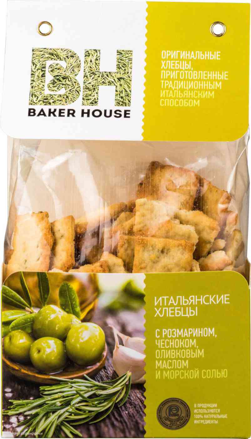 Хлебцы итальянские Baker House