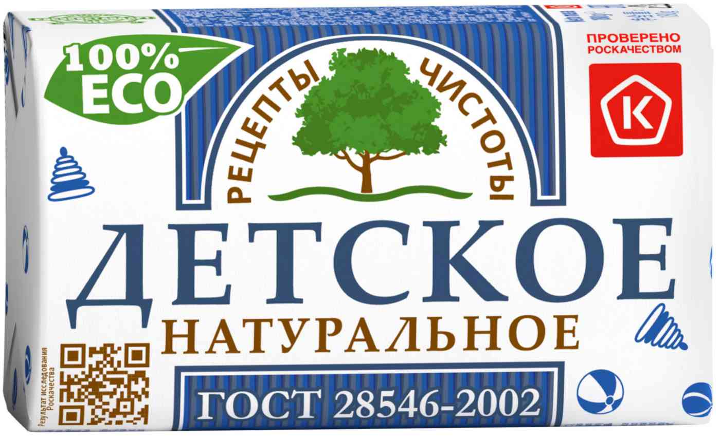 

Мыло туалетное Рецепты Чистоты Детское
