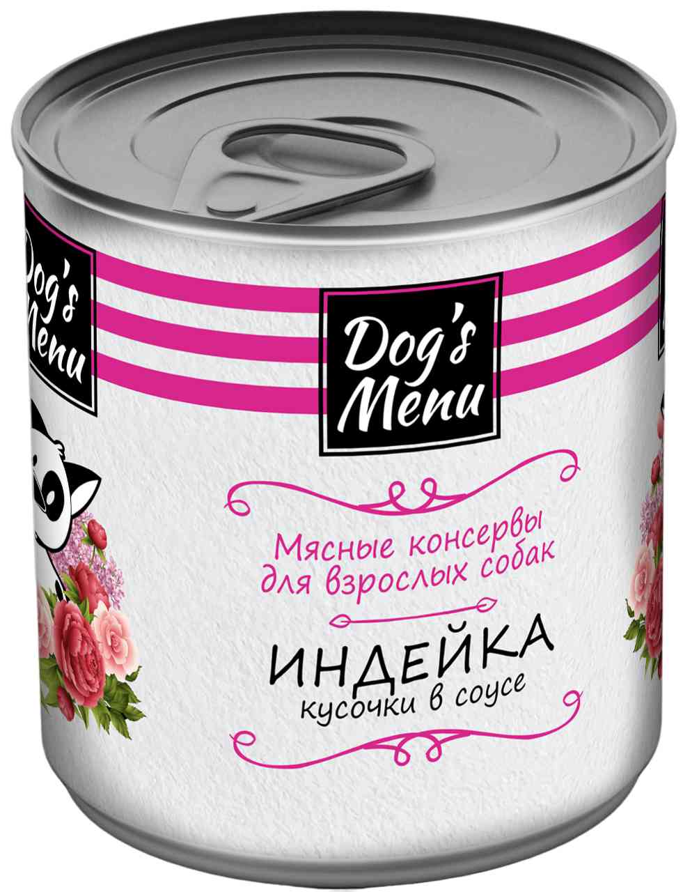 Мясные консервы для взрослых собак Dogs Menu 191₽