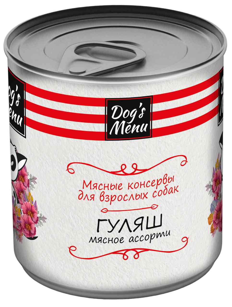 Мясные консервы для взрослых собак Dogs Menu 191₽