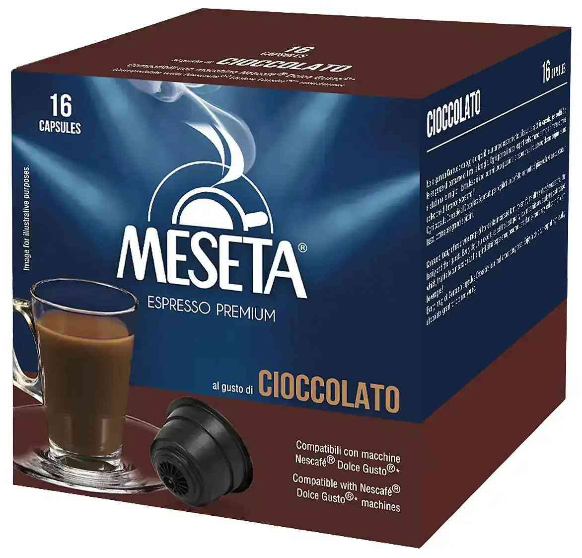 Напиток растворимый в капсулах Meseta со вкусом шоколада
