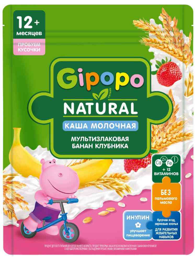 Каша молочная мультизлаковая Gipopo