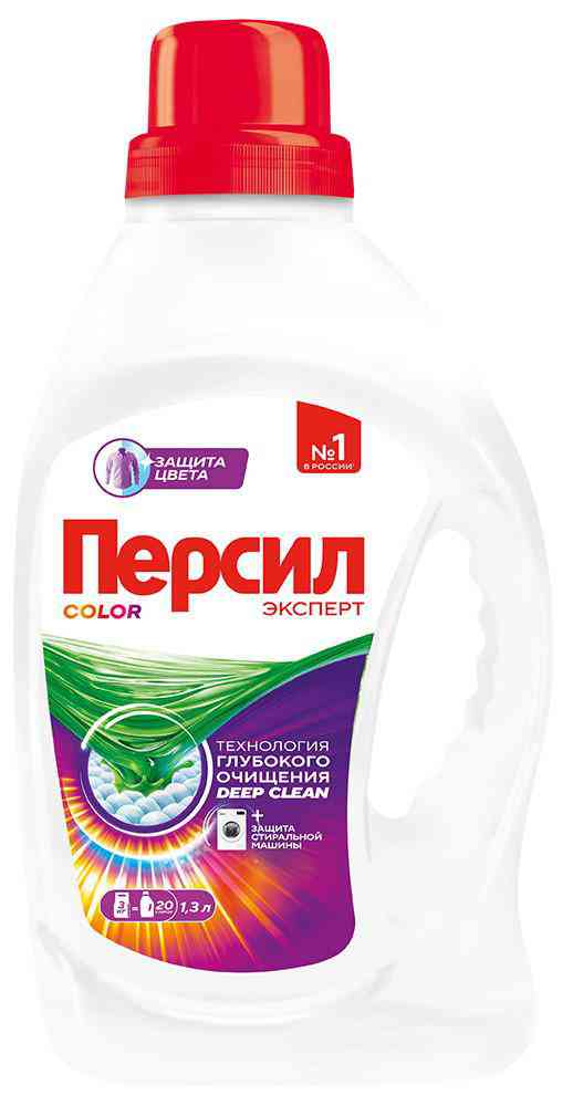 Гель для стирки Персил Color для цветного белья, 1,3 л (20 стирок)