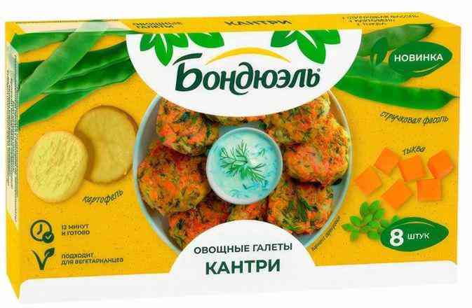 

Галеты овощные Bonduelle