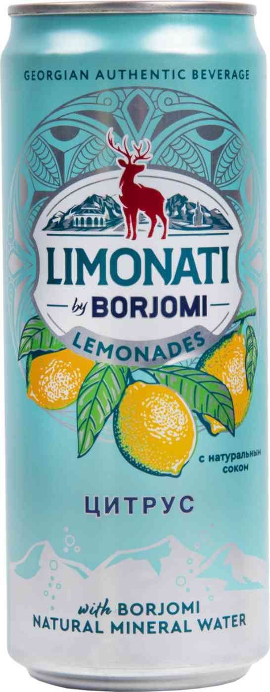 Лимонад грузинский Limonati by Borjomi