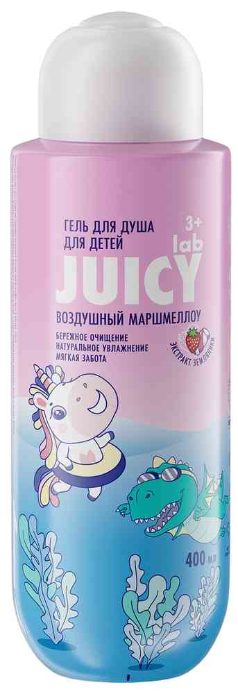 

Гель для душа детский Juicy Lab воздушный маршмеллоу с 3 лет