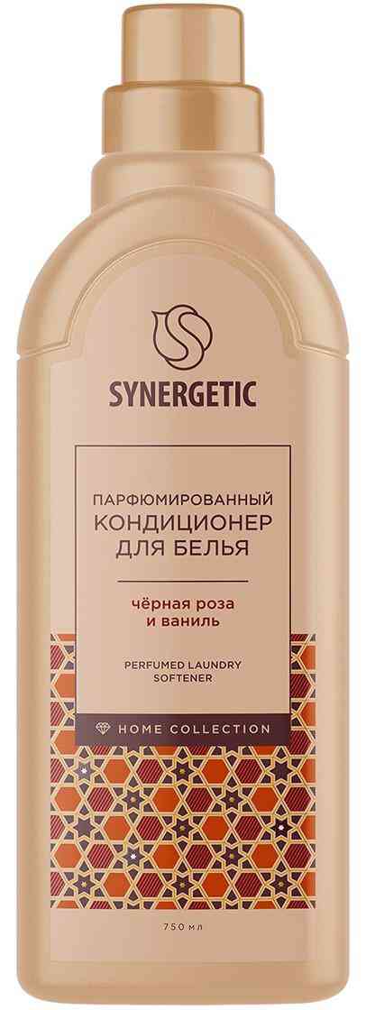 Кондиционер для белья Synergetic Home Collection черная роза-ваниль