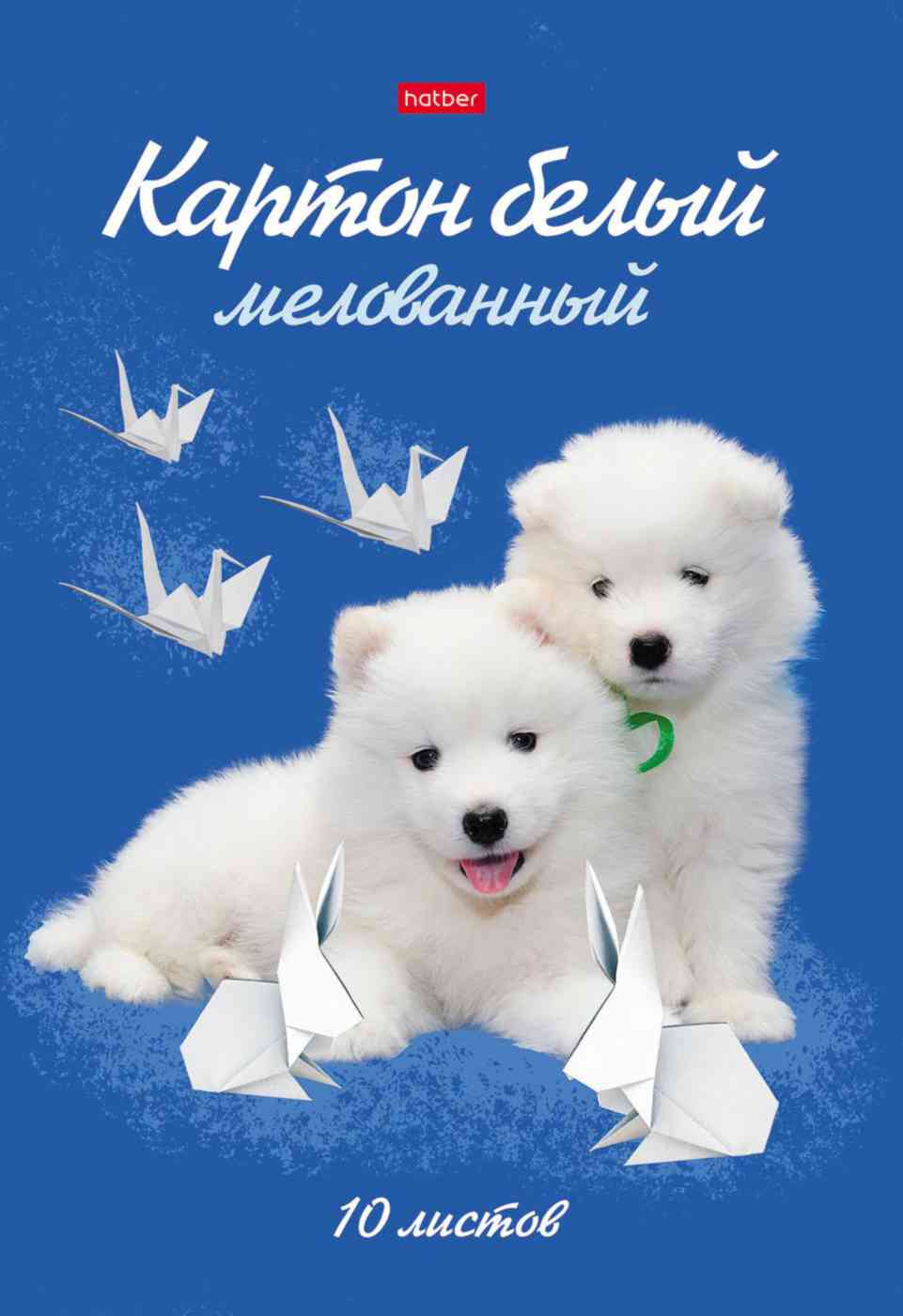 

Картон A4 мелованный Hatber
