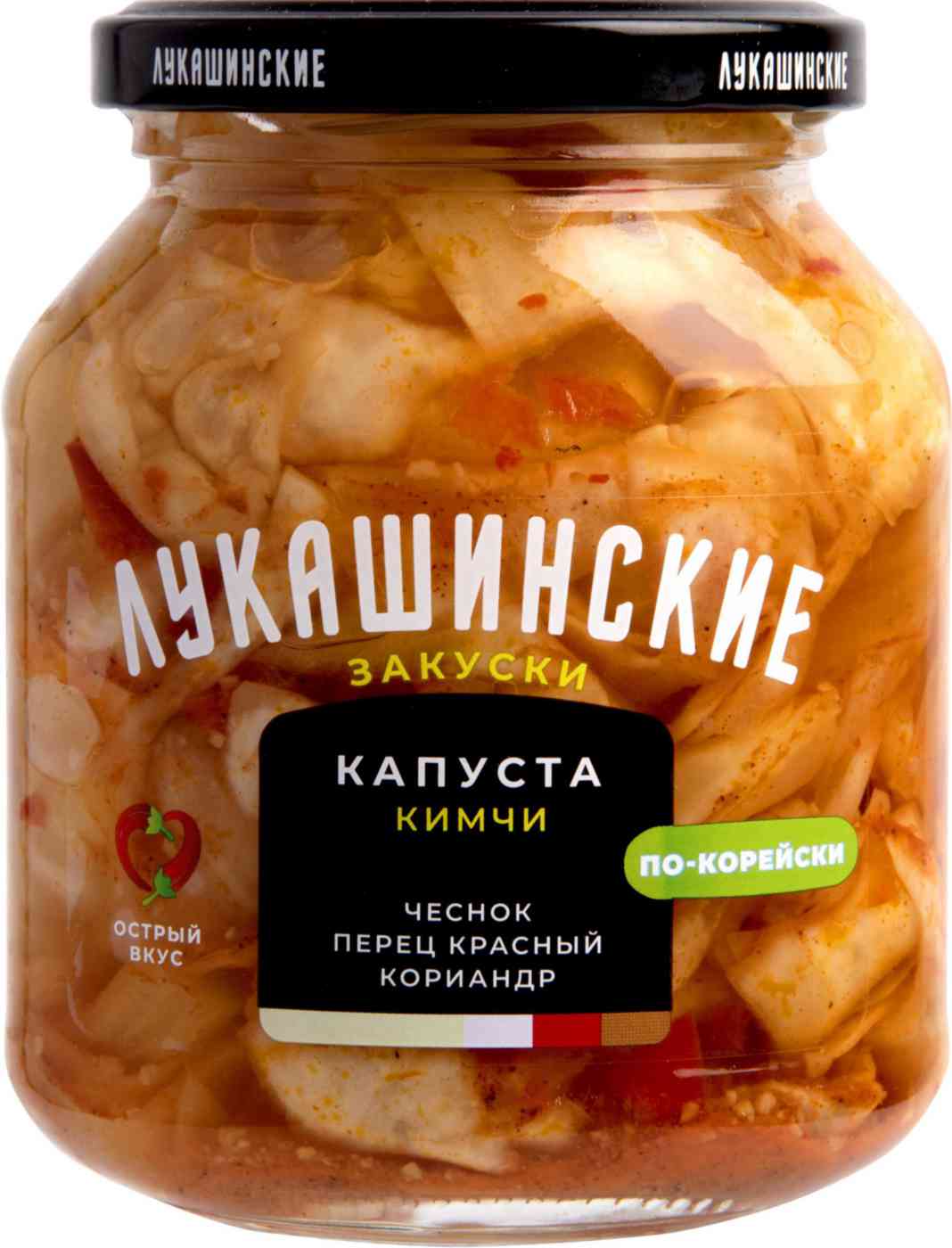 

Капуста по-корейски Лукашинские Кимчи