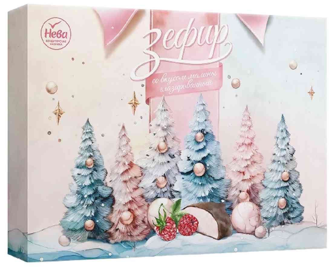 

Зефир Нева глазированный малина