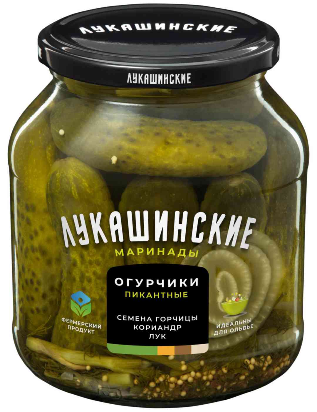 

Огурцы Пикантные Лукашинские маринады сладко-пряные