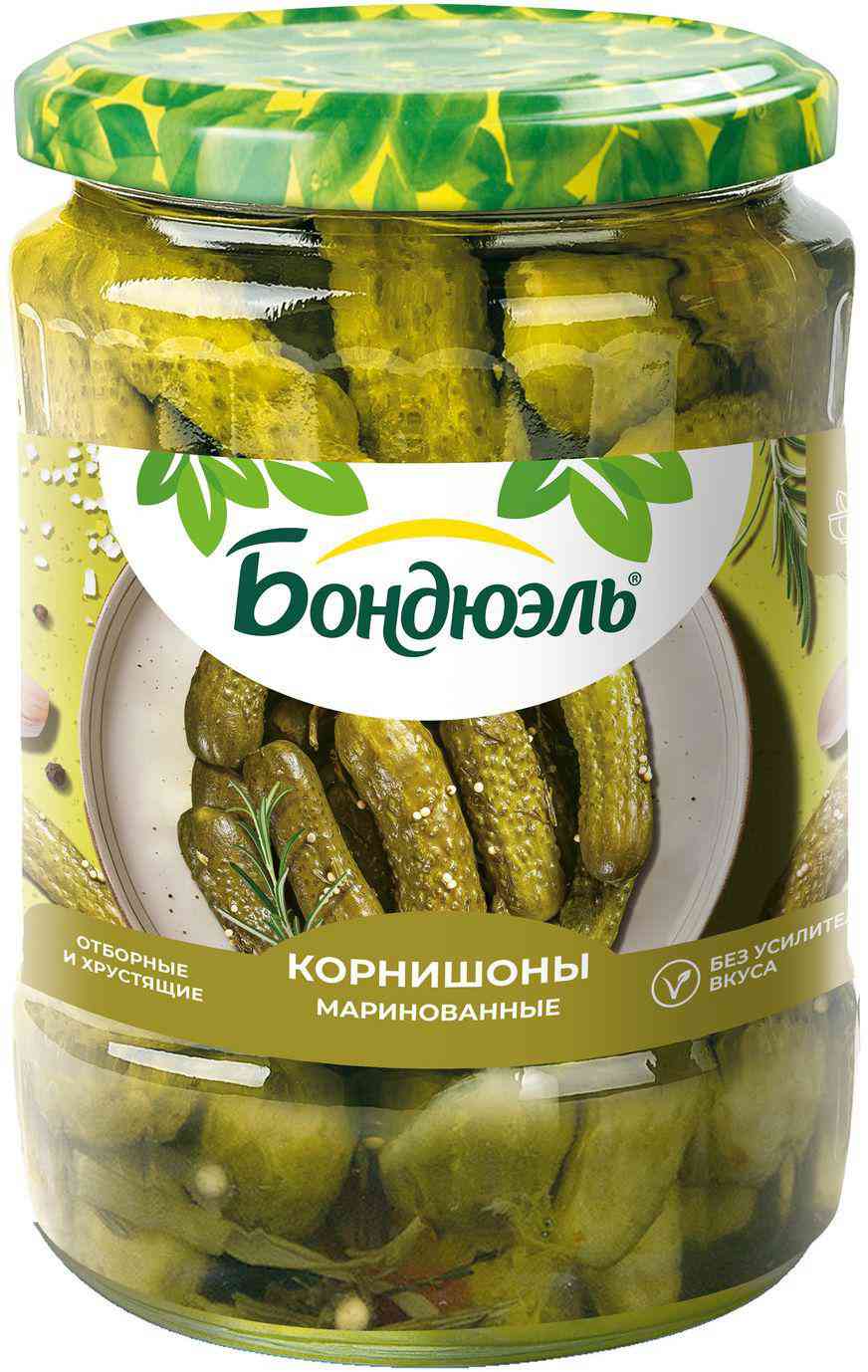 

Корнишоны маринованные Bonduelle