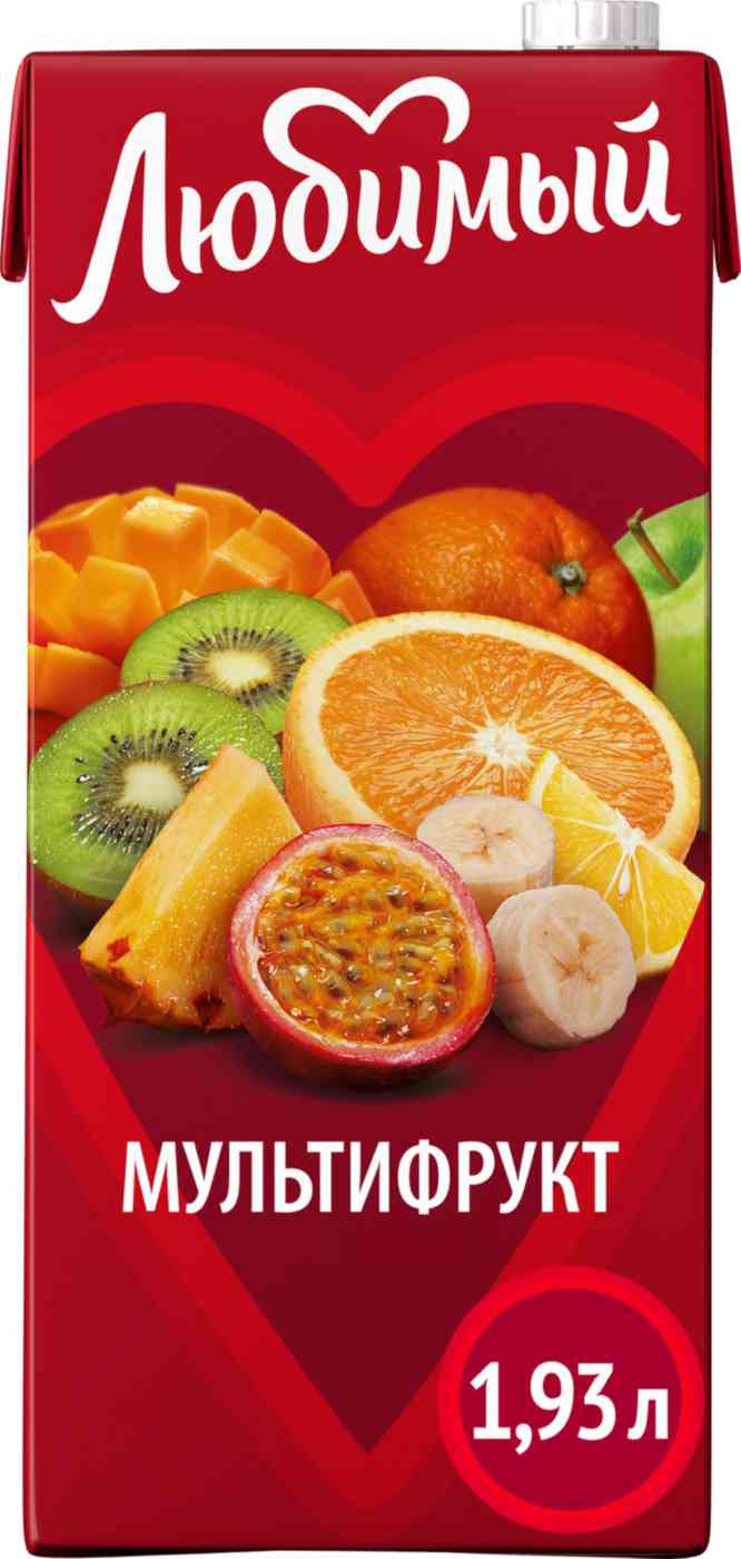 

Напиток сокосодержащий Любимый Тропический микс