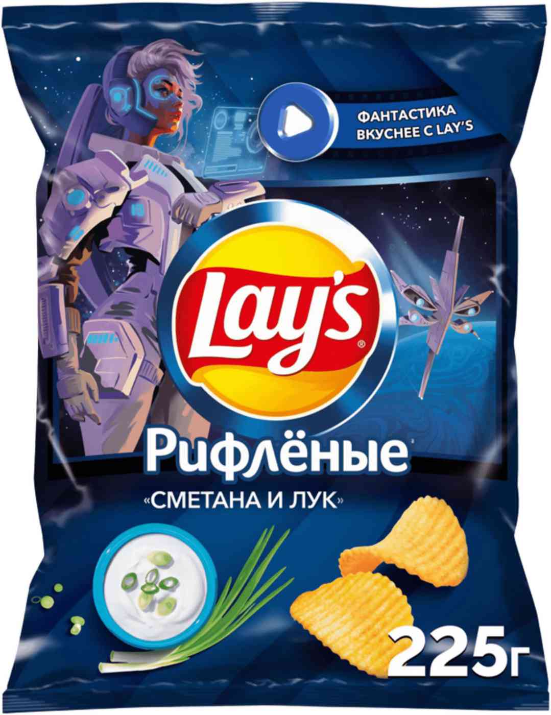

Чипсы картофельные Lay's Сметана-Лук